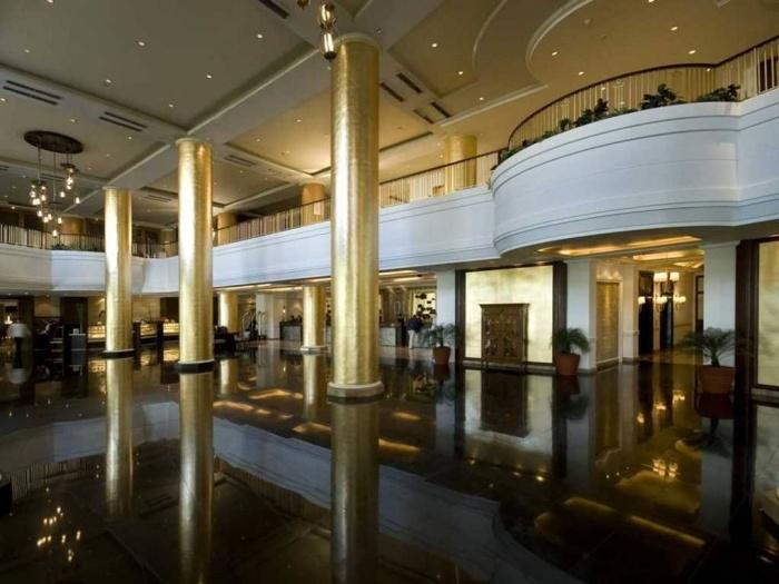 Hotel lobby, Dusit Thani Manila