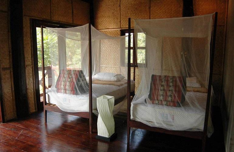 Bedroom, Nong Khiaw Riverside Resort