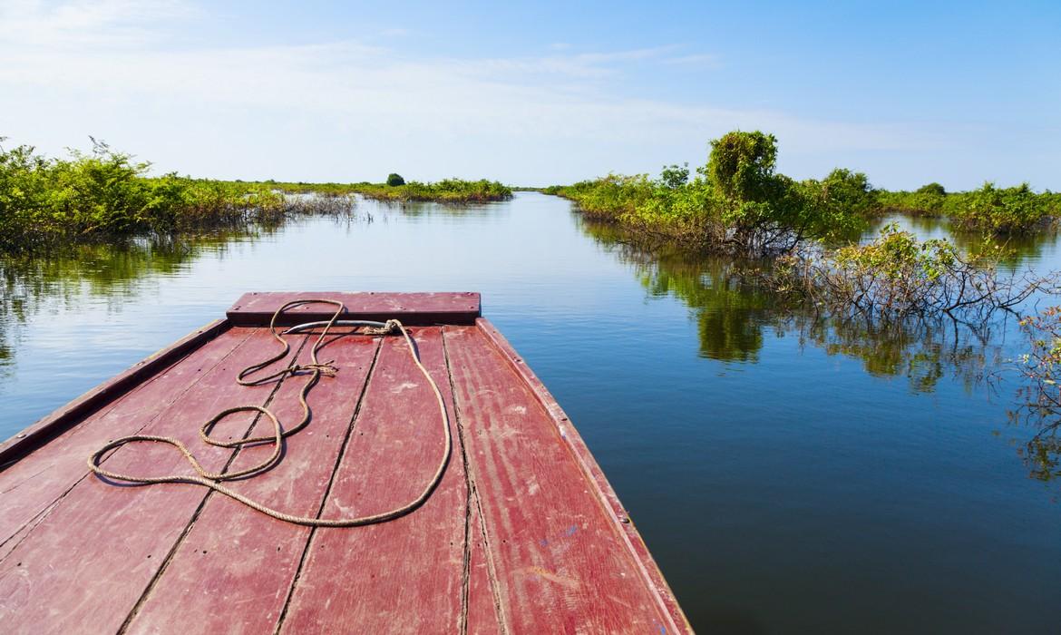Boat, Lake Tonle Sap