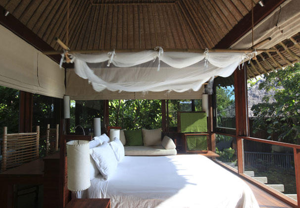 Pool Villa Bedroom, Six Senses Samui