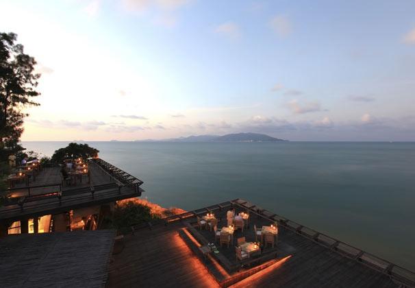 Dining on the Rocks, Six Senses Samui