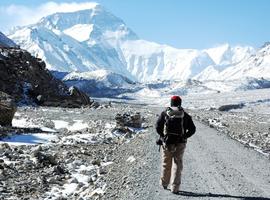 Approach road to Everest Base Camp