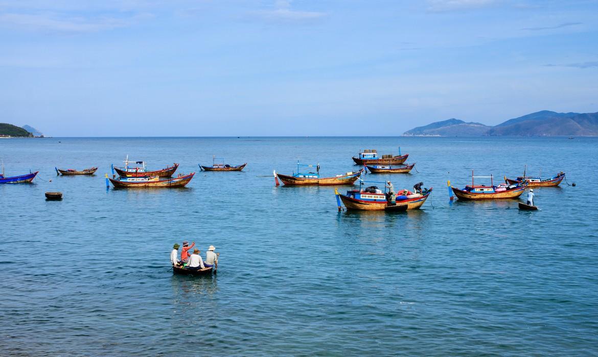 Fishing boats, Nha Trang