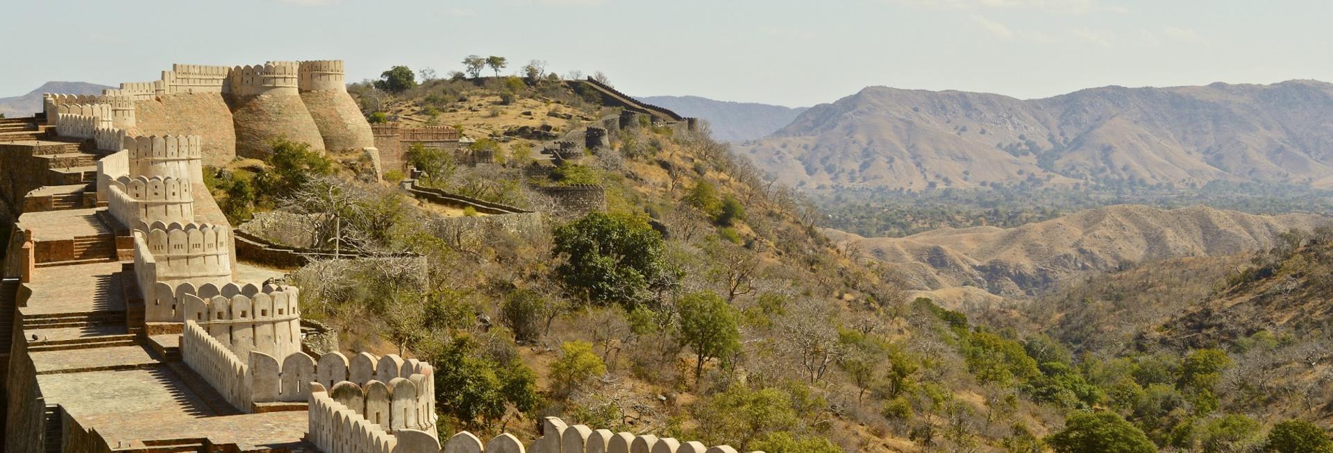 Kumbhalgarh Walls, Rajasthan