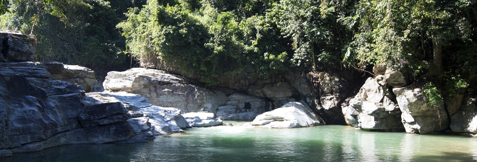 Waterfall, Oriental Mindoro, the Philippines