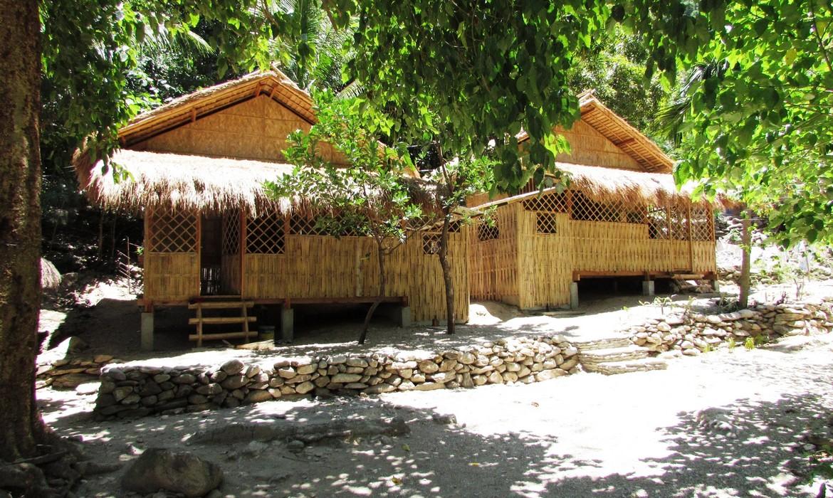 Native houses at Mangyan Village, Puerto Galera