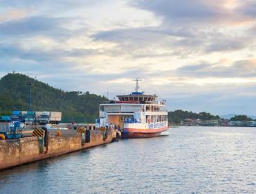 Ferry crossing, the Visayas, the Philippines