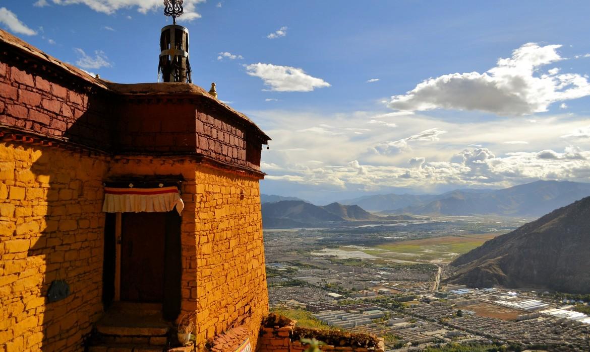 View over Lhasa