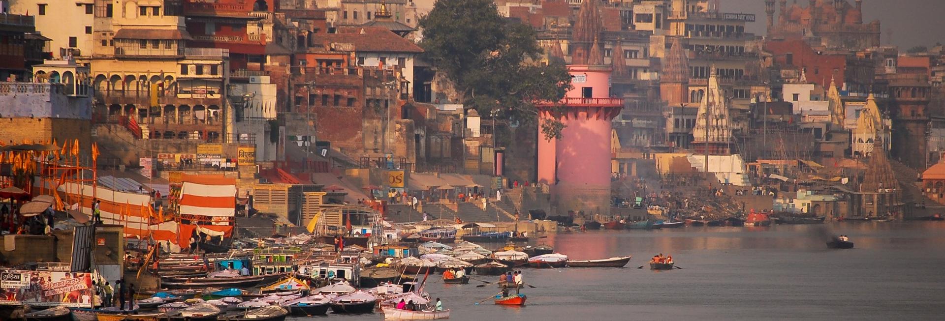 Ghats on the Ganges, Varanasi