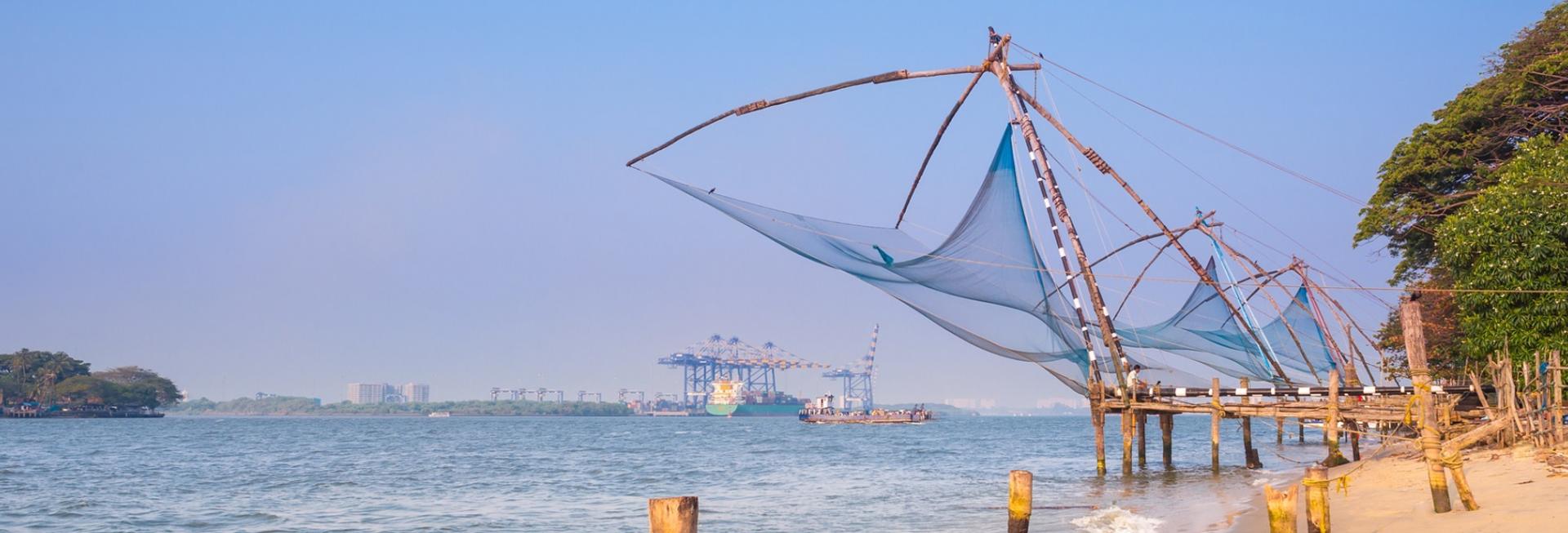 Chinese fishing nets, Fort Kochi