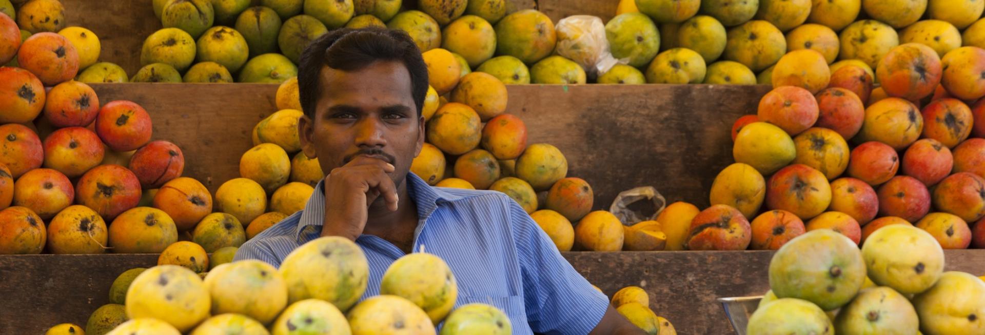 Fruit vendor, Coimbatore