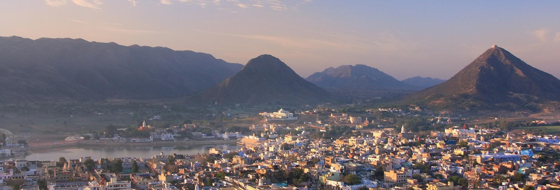 View over Pushkar