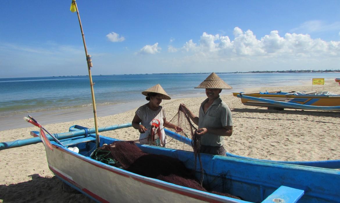 Fisherman, Jimbaran Bay