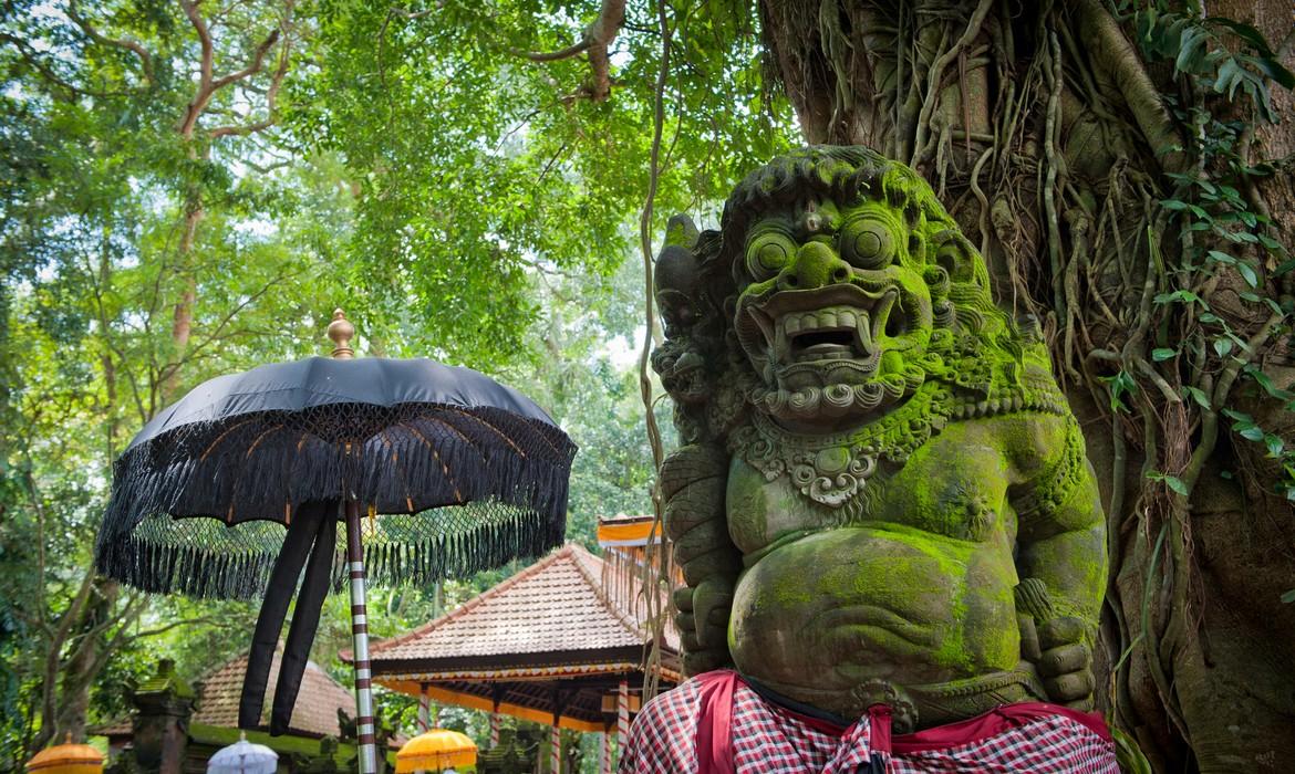 Statue of Balinese demon, Ubud