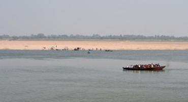 Ferry transfers between Jorhat and Majuli, India