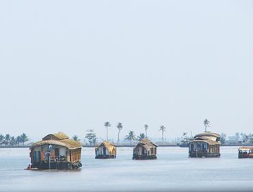 Houseboats, Vembanad Lake