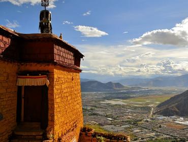 View over Lhasa, Lhasa