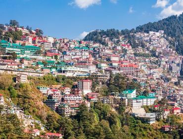 Shimla town overview