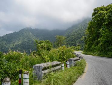 Mountain road in Himachal Pradesh