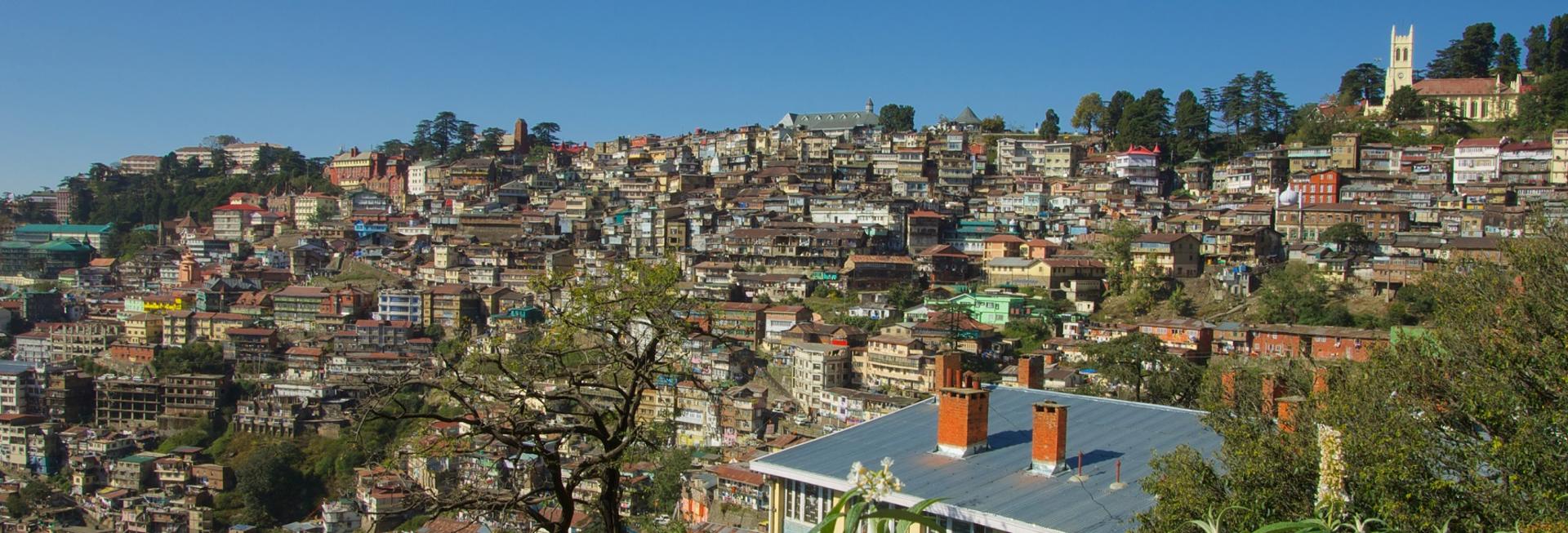 Shimla mountain views