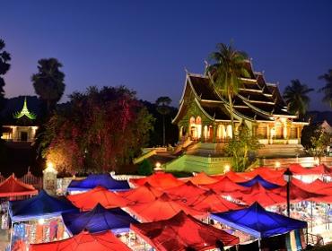 Night market, Luang Prabang