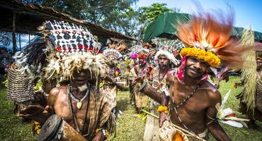 Dancers, Mount Hagen Show