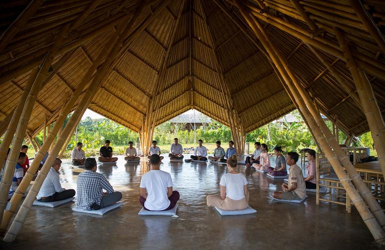 Meditation, Hanchey Bamboo Resort