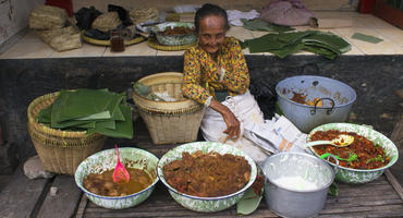 Food Vendor, Yogyakarta