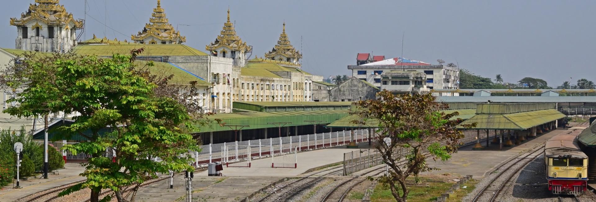 Yangon Circular Line Train