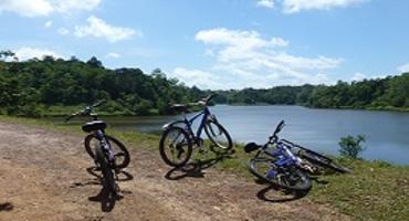 cycling in the countryside around Galle