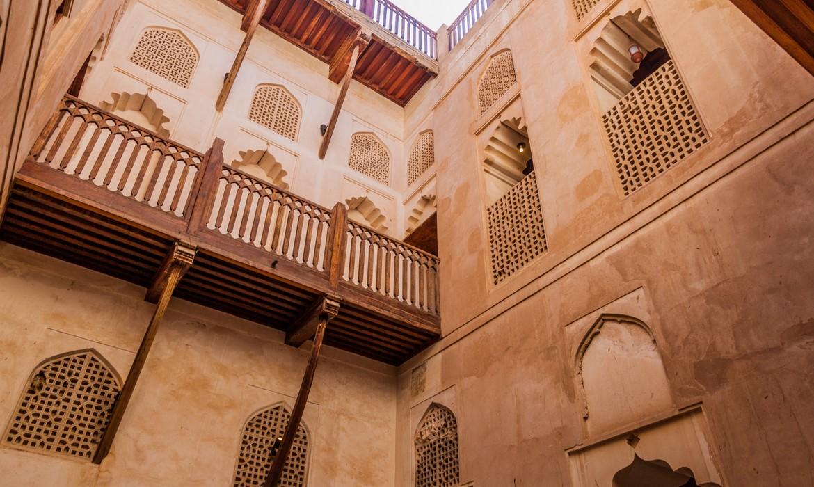 Inner courtyard of the Jabrin Castle