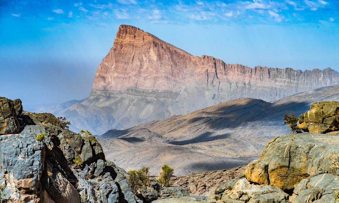 Mountain landscape, Jebel Shams