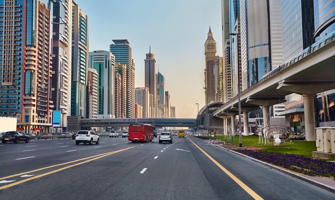 Driving in Dubai