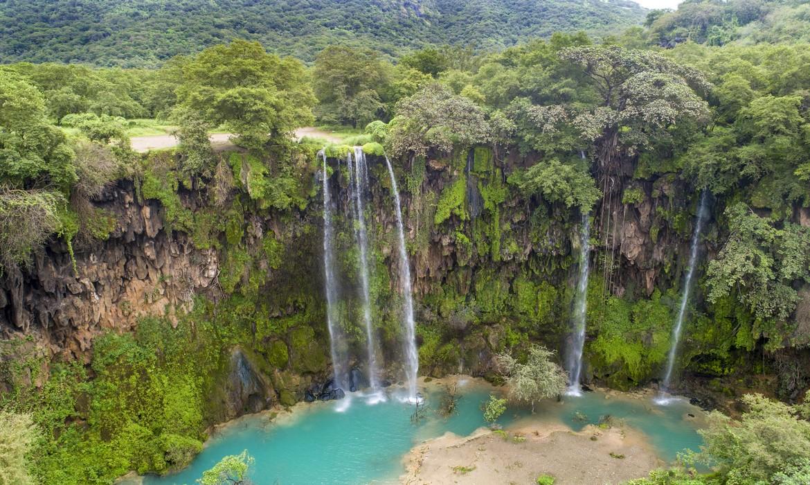 Ayn Athum Waterfall, Salalah