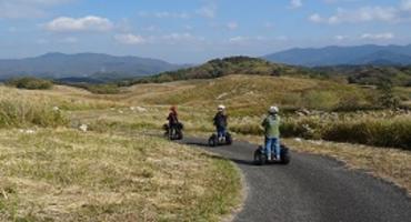 Off-road segway Akiyoshidai Plateau