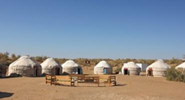 Yurt camp, Uzbekistan