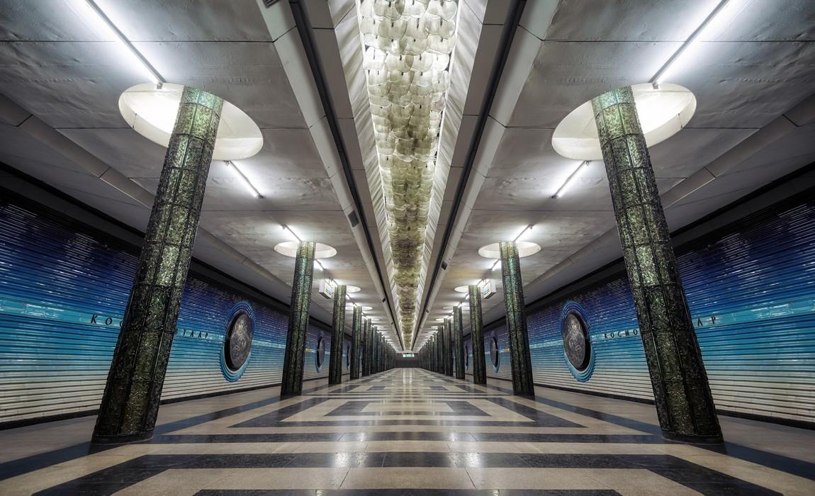 Tashkent's famous metro system