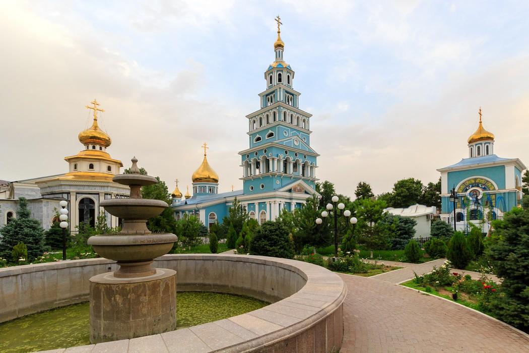 The Orthodox Cathedral in Tashkent