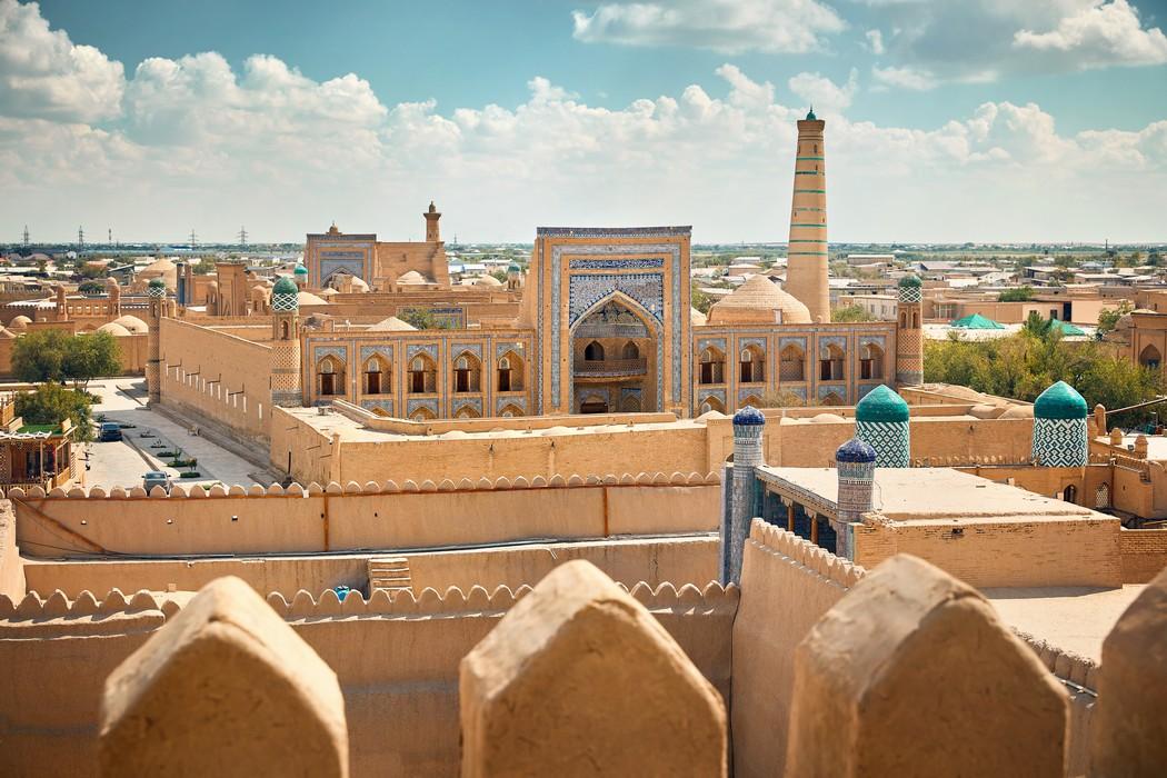 View of Khiva Old Town