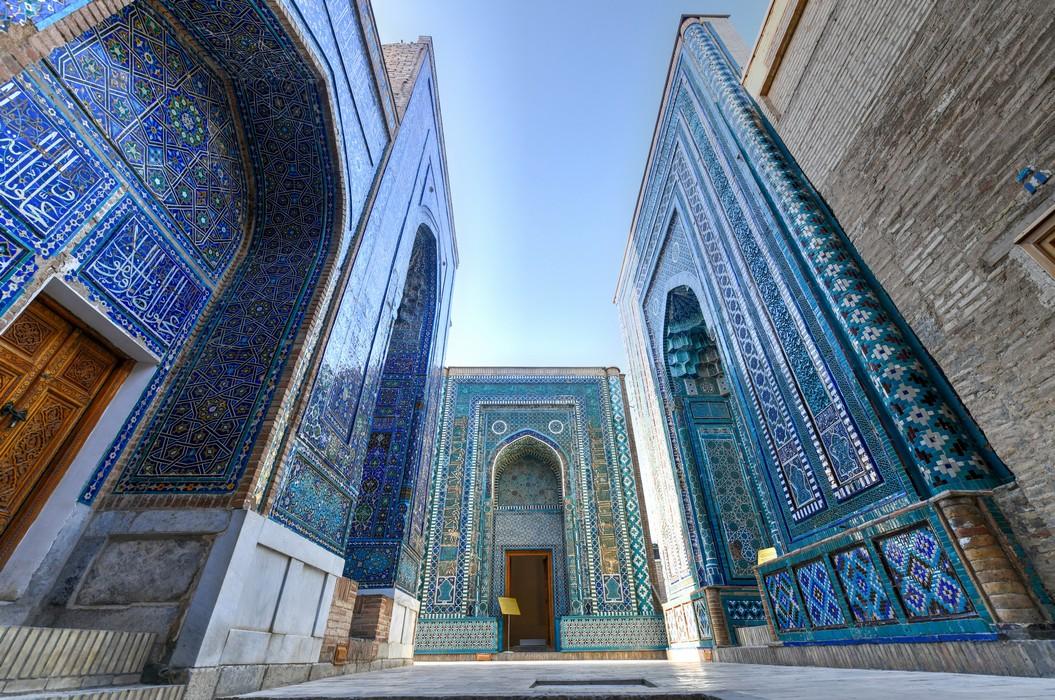 The Shah-i-Zinda Necropolis in Samarkand