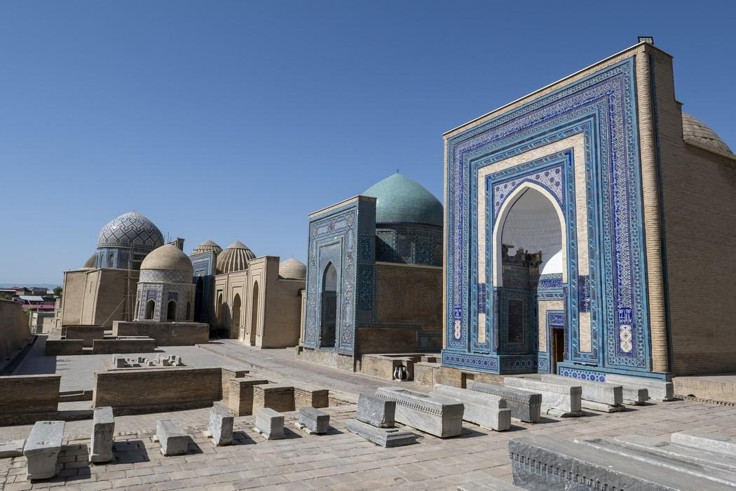 The Shah-i-Zinda Necropolis in Samarkand