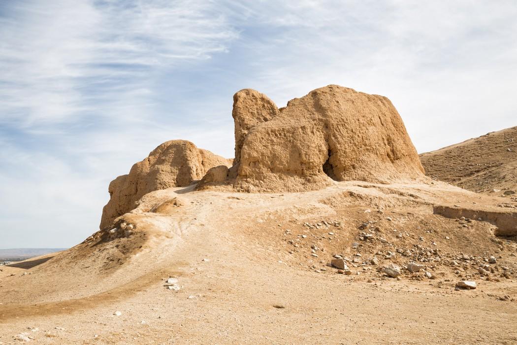 The ruins of Alexander the Great's Fort in Nurata