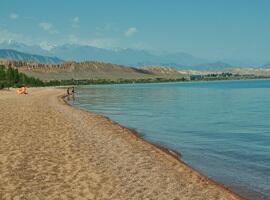 South side Issyk-Kul