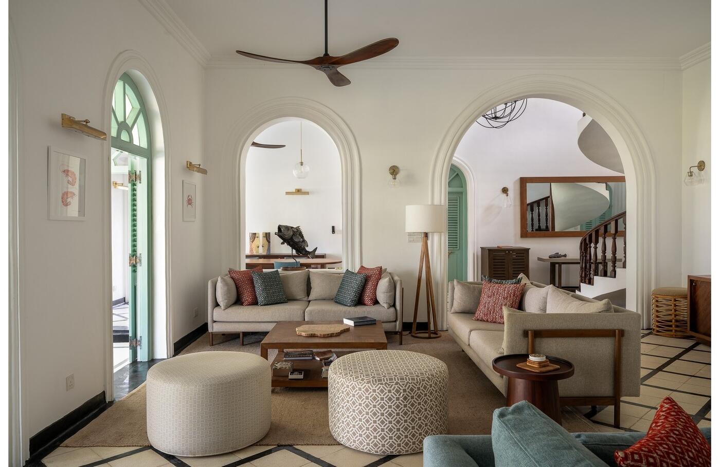 Main House - Living Area, Kalkudah Beach House