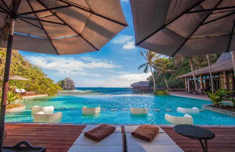 Infinity Pool, Cauayan Island Resort