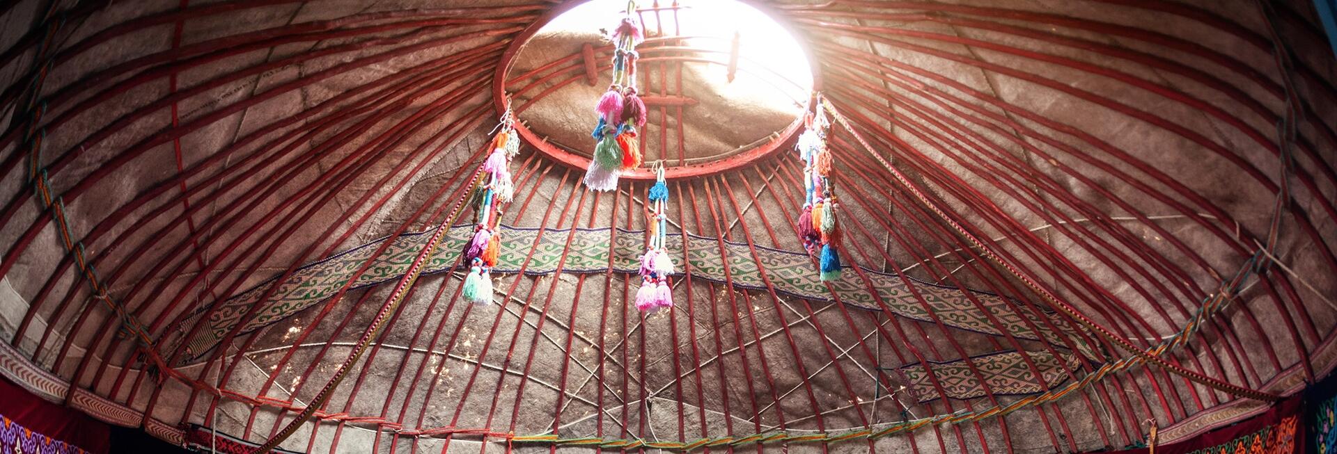 Yurt making, Kyrgyzstan