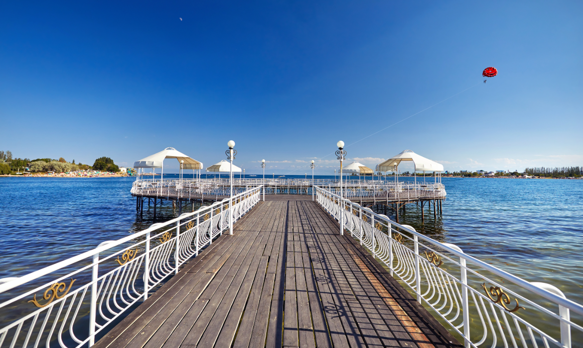 Jetty at Cholpon Ata