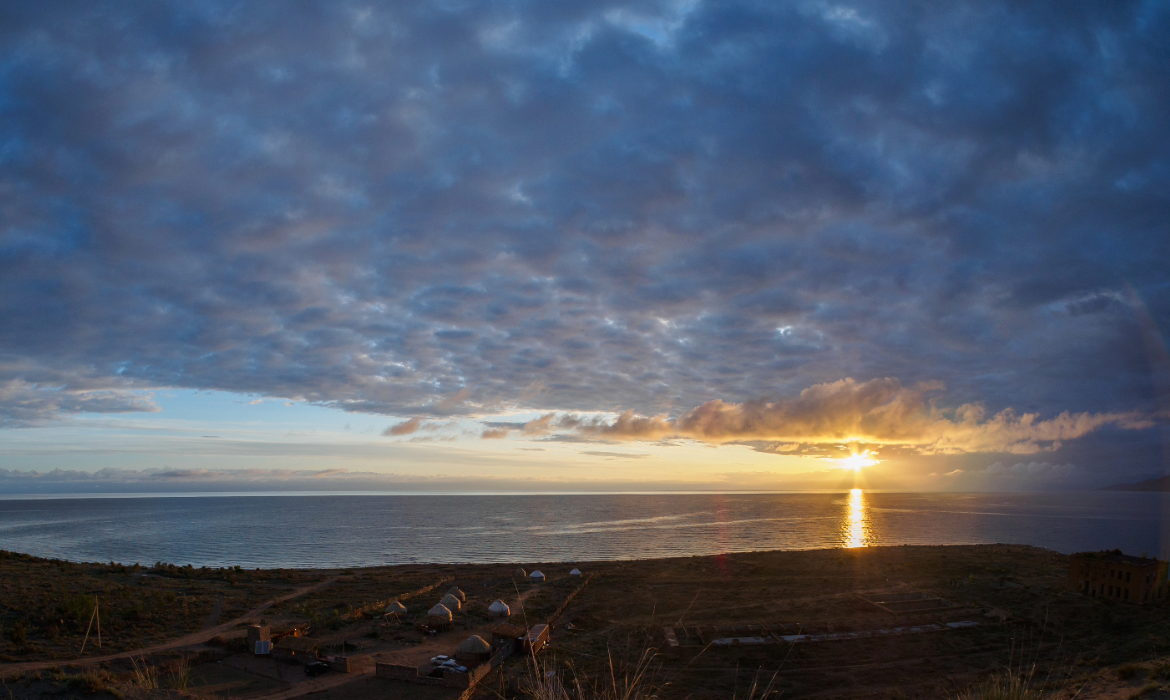 South Issyk-Kul sunset