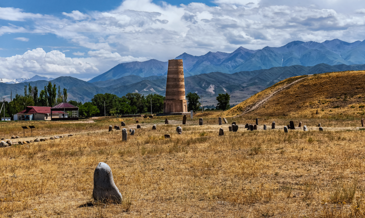 Burana Tower and balbals