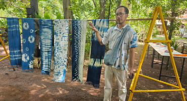 Indigo Tie-Dye Workshop